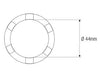 Douille à créneaux MOTION PRO Ø44mm 3/8"