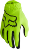 Gants FOX Airline jaune fluo 2022