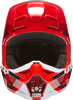 Casque FOX V1 Lux rouge fluo 2022