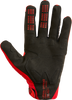 Gants FOX Legion Thermo rouge - Homologué CE