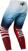 Pantalon FOX Airline Reepz blanc/rouge/bleu 2022