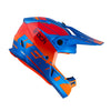 Casque Kenny Track bleu/rouge