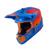 Casque Kenny Track bleu/rouge
