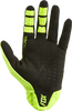 Gants FOX Airline jaune fluo 2022