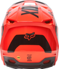 Casque FOX V1 Lux orange fluo 2022