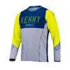Maillot Kenny Titanium navy/jaune fluo