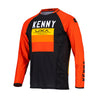 Maillot Kenny Titanium noir/orange