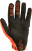 Gants FOX Legion Thermo orange fluo - Homologué CE