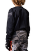 Maillot enfant youth FOX 180 Blackout noir/noir