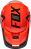 Casque FOX V1 Lux orange fluo 2022