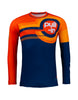 Maillot enfant Pull-In Race orange/navy 2023