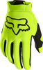 Gants FOX Legion Thermo jaune fluo - Homologué CE