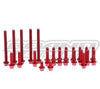 Kit vis moteur rouge BOANO Beta RR 4T 2020-2025