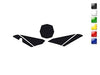 Fonds de plaques Blackbird rouge