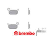 Plaquettes de frein arrière BREMBO 07GR70SD métal fritté