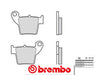 Plaquettes de frein arrière BREMBO 07HO48SD métal fritté