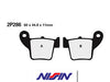 Plaquettes de frein arrière NISSIN 2P-286ST-MX métal fritté