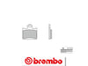 Plaquettes de frein arrière BREMBO 07GR16SD métal fritté