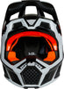 Casque FOX V3 RS Dvide noir/blanc/orange