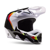 Casque FOX Kozmik V1 noir/blanc 2023