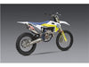 Ligne complète YOSHIMURA RS-12 Signature Series inox/silencieux alu/casquette carbone KTM/Husqvarna