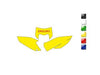 Fonds de plaques Blackbird jaune