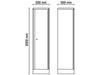 Armoire BETA C55A1 1 porte 177cm