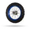 ROUE ARRIERE  END BLEU SANS DISQUE/COURONNE