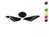 Fonds de plaques Blackbird vert