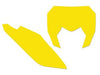 Fonds de plaques Blackbird jaune