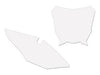 Fonds de plaques Blackbird blanc