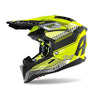 Casque Airoh Aviator 3 Wave jaune mat