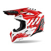 Casque Airoh Aviator 3 Rampage rouge