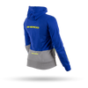 Veste zippée femme SHERCO bleu/gris