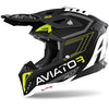 Casque Airoh Aviator 3 Primal jaune
