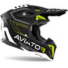 Casque Airoh Aviator 3 Primal jaune