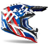 Casque Airoh Aviator 3 Rainbow bleu/rouge