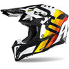 Casque Airoh Aviator 3 Rainbow blanc