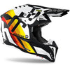 Casque Airoh Aviator 3 Rainbow blanc