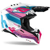 Casque Airoh Aviator 3 Wave rose chrome