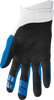Gants THOR Agile Rival bleu/blanc