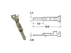 Cosse mâle série 090 FRKW BIHR Ø0,5mm²/0,85mm²