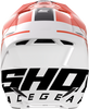Casque SHOT Furious Scope orange/blanc 2023