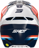 Casque SHOT Race Tracer orange fluo 2023