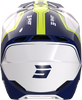 Casque SHOT Furious Reflex bleu/jaune/blanc 2023