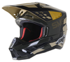 Casque Alpinestars SM5 Rover MX camo noir/vert/jaune