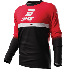 Maillot SHOT Devo Reflex rouge