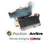 Plaquettes de frein arrière Origine BETA